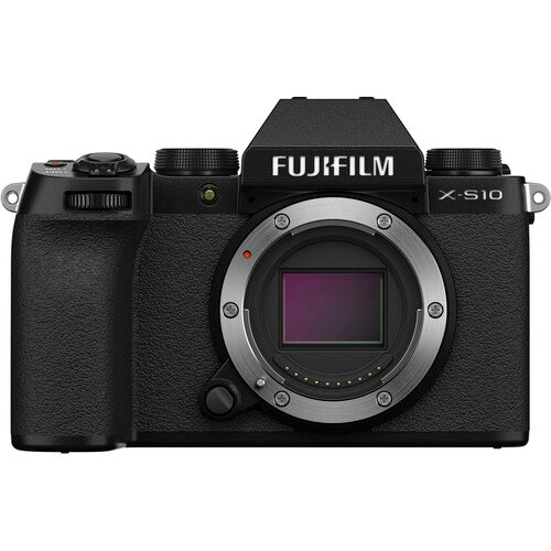 Fujifilm X-S10 Mirrorless Camera Body Only (Black)