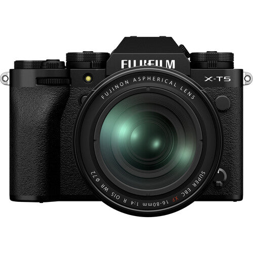 Fujifilm X-T5 Mirrorless Camera Kit (Fujinon XF 16-80mm f/4 R OIS WR)