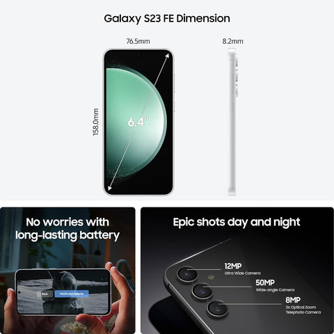 Samsung Galaxy S23 FE 5G S711B/DS 8GB+256GB