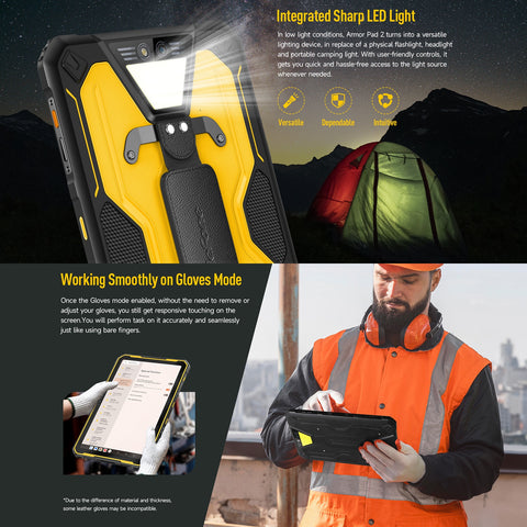 Ulefone Armor Pad 2 Rugged Tablet PC LTE 11 inch 16GB+256GB