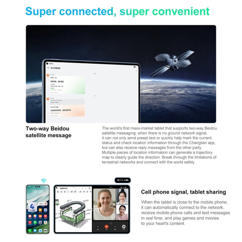 Huawei MatePad Pro 2024 Satellite Communication Wifi 11.0 inch 12GB+512GB (China Version)
