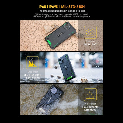 OUKITEL WP32 Rugged Phone 4GB+128GB