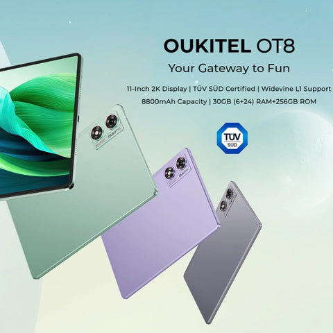 OUKITEL OT8 Tablet LTE 11.0 inch 6GB+256GB