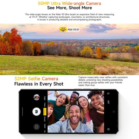 Ulefone Note 18 Ultra 5G Dual SIM 6GB+256GB
