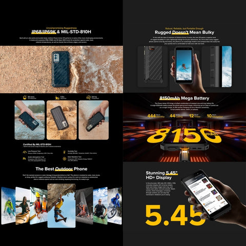 Ulefone Power Armor X11 Rugged Phone Dual SIM 4GB+32GB