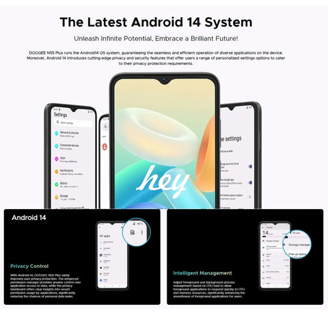 DOOGEE N55 Plus Dual SIM 8GB+128GB