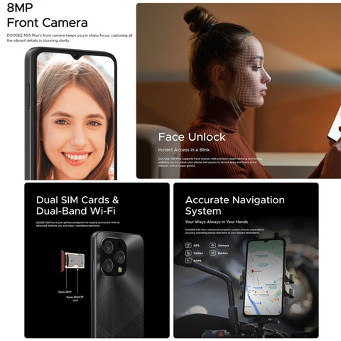 DOOGEE N55 Plus Dual SIM 8GB+128GB