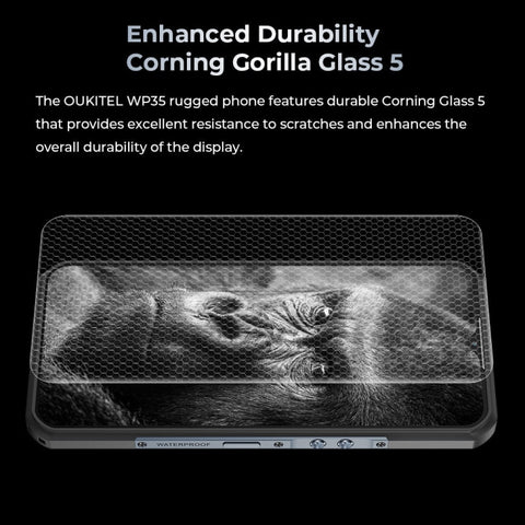 OUKITEL WP35 5G Rugged Phone Night Vision Camera 8GB+256GB