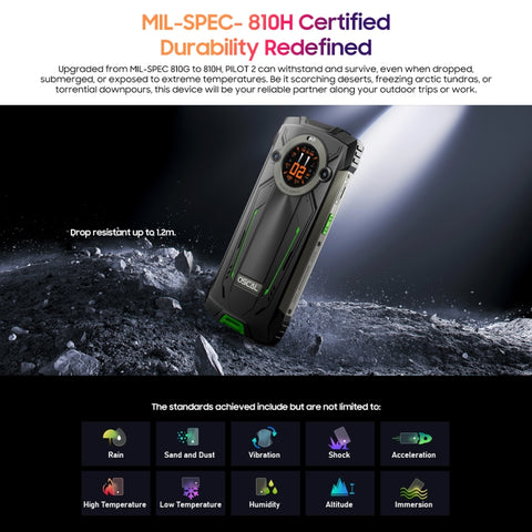 Blackview Oscal PILOT 2 Rugged Phone Dual SIM 8GB+256GB