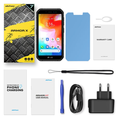 Ulefone Armor X7 Rugged Phone 2GB+16GB