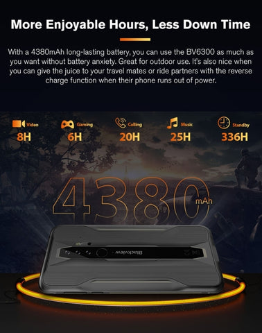 Blackview BV6300 Rugged Phone 3GB+32GB