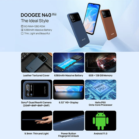 DOOGEE N40 Pro 6GB+128GB