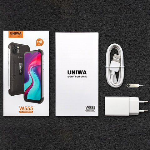 UNIWA W555 Rugged Phone Dual SIM 3GB+32GB (Global Version)