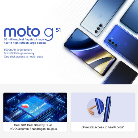 Motorola Moto G51 5G Dual SIM 8GB+128GB