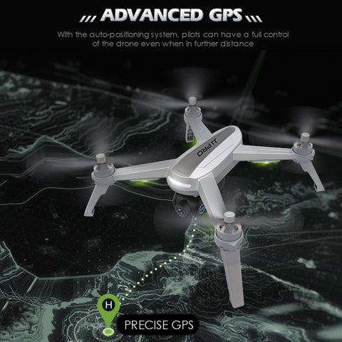 JJPRO X5 4-Channel Quadcopter with WiFi Real-time Video & GPS Photographing Drone Silver