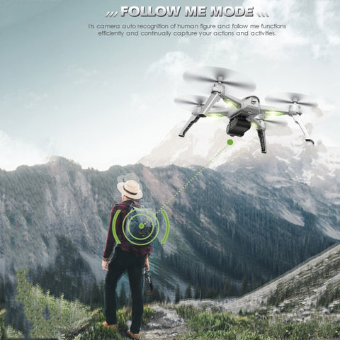 JJPRO X5 4-Channel Quadcopter with WiFi Real-time Video & GPS Photographing Drone Silver