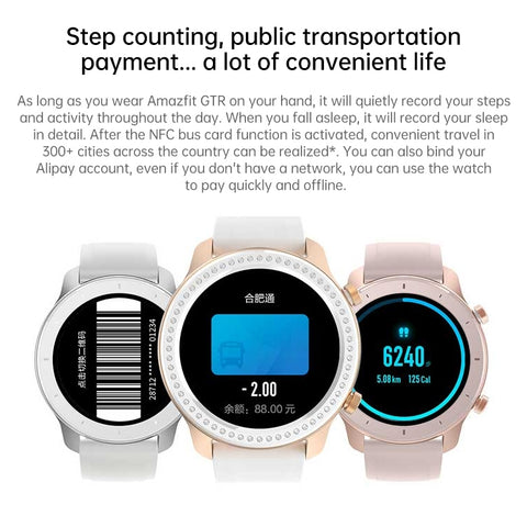 Xiaomi Youpin Amazfit GTR 47mm GPS Aluminum Alloy