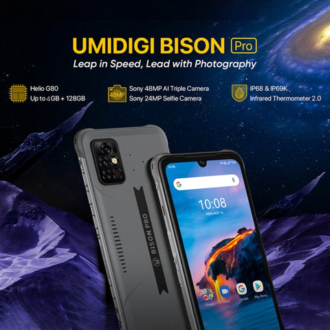 Umidigi Bison Pro Rugged Phone 4GB+128GB