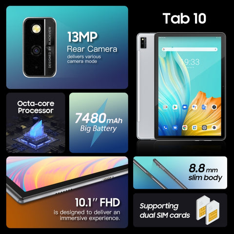 Blackview Tab 10 LTE 10.1 inch 4GB+64GB