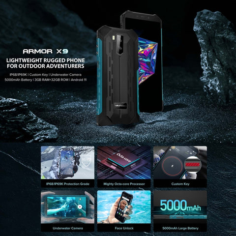 Ulefone Armor X9 Rugged Phone 3GB+32GB