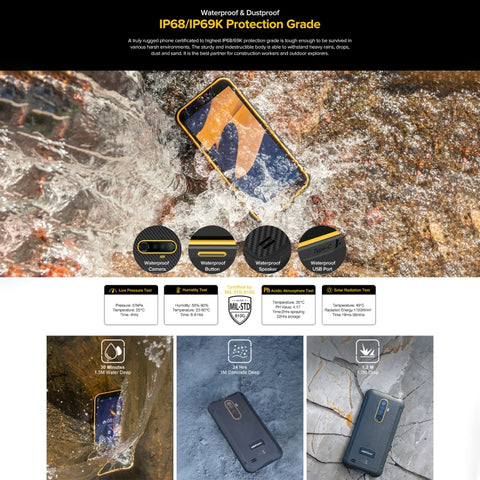 Ulefone Armor X8i Rugged Phone 3GB+32GB