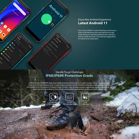 Ulefone Armor X9 Rugged Phone 3GB+32GB