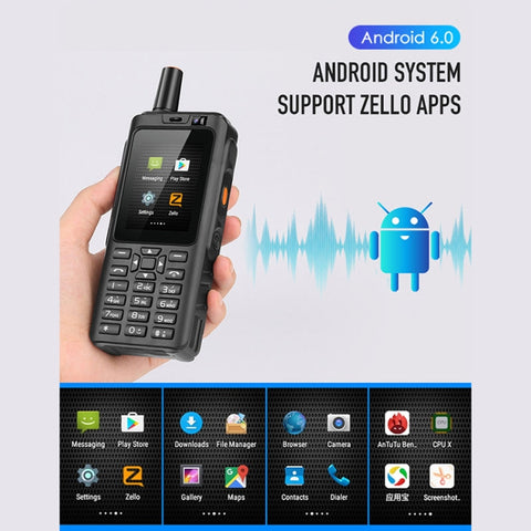 UNIWA F40 POC Walkie Talkie Rugged Phone 1GB+8GB