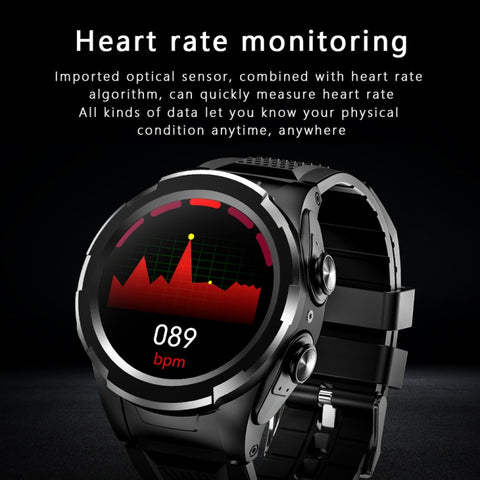 F6 1.28 inch IPS Screen 2 in 1 Bluetooth Earphone Smartwatch