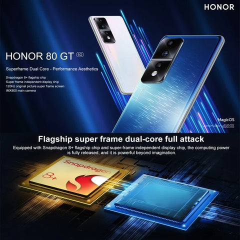 Honor 80 GT 5G AGT-AN00 Dual SIM 16GB+256GB (China Version)