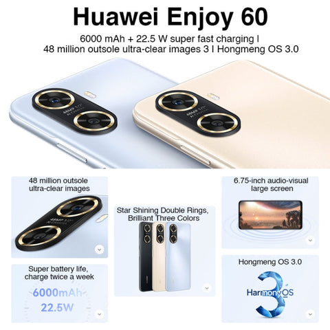 Huawei Enjoy 60 MGA-AL40 Dual SIM 256GB (China Version)