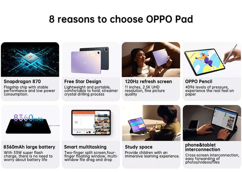 OPPO Pad 11 inch Wifi 6GB+256GB (China Version)