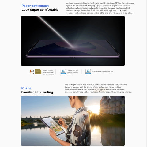 Huawei MatePad 2023 DBR-W00 Wifi Paperfeel Diffuse Screen 11.0 inch 8GB+128GB (China Version)